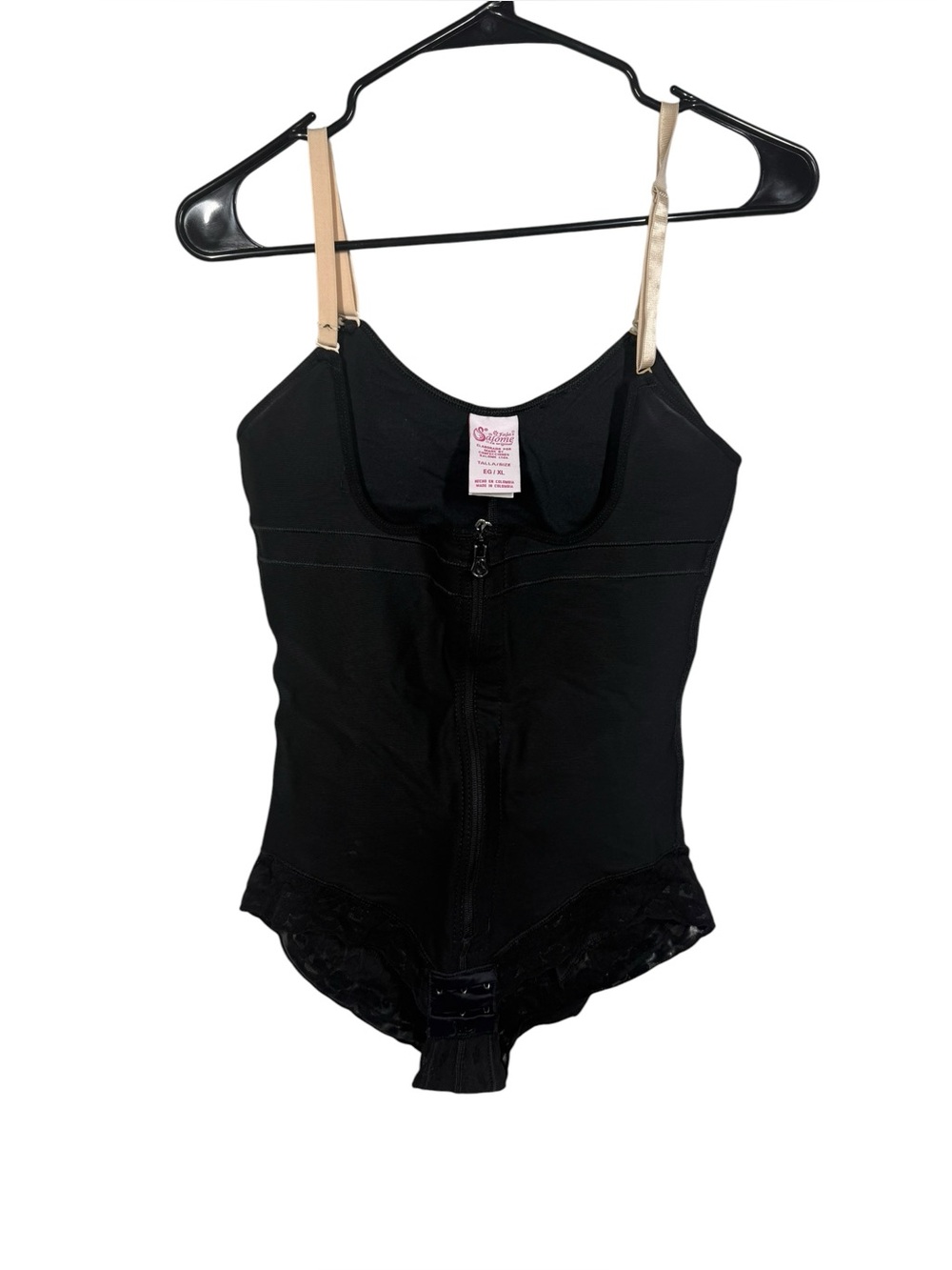Salome Faja Full Zip Body Shaper Size XL